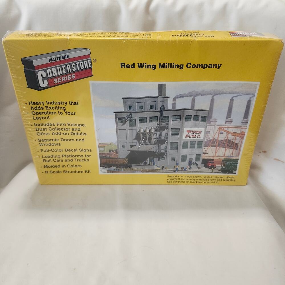Red Wing Milling Company Kit N Scale Walthers Cornerstone Series Unopened B36